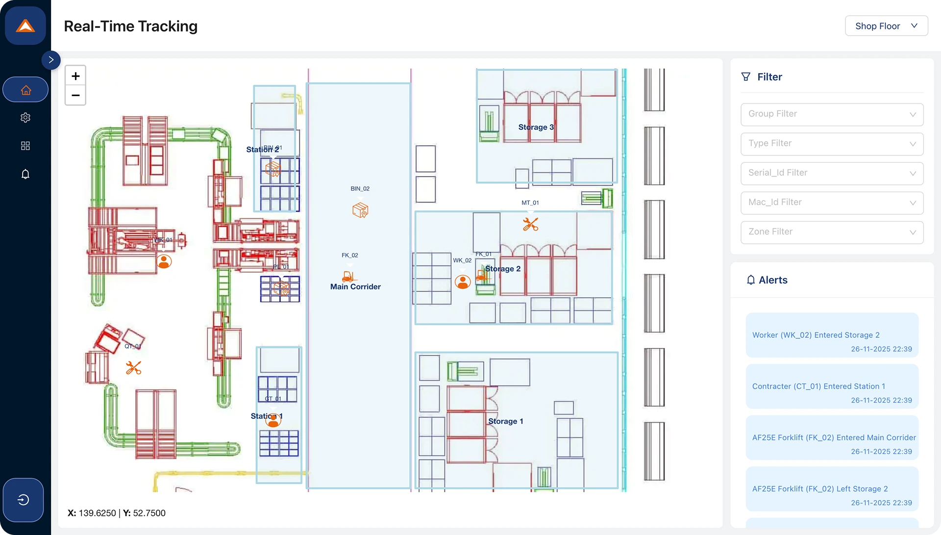 Digital Maps & Real-Time Visibility