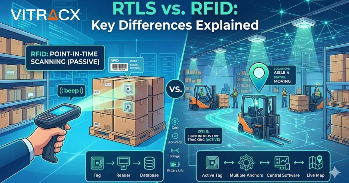 RTLS vs RFID: Key Differences Explained