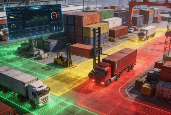 Yard Heatmap & Space Utilization